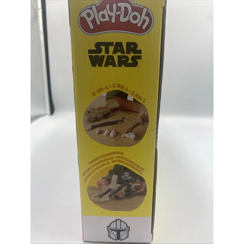 Play-Doh Star Wars The Mandalorian Launching Speeder Playset Grogu Baby Yoda NEW